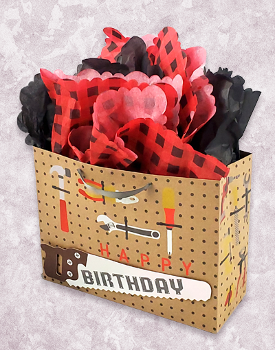 Birthday Party Gift Bags - Bulk Pack of Decorative Goodie Bags for Birthday Celebrations, Baby Showers & Special Events