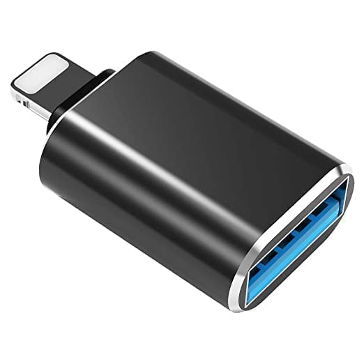 INVICTO USB OTG Adapter for iPhone & iPad - iOS 14+ Compatible - Connect Flash Drives, Keyboard, Mouse to iPhone 14/13/12/11 Series - Perfect for File Transfer, Work & Gaming