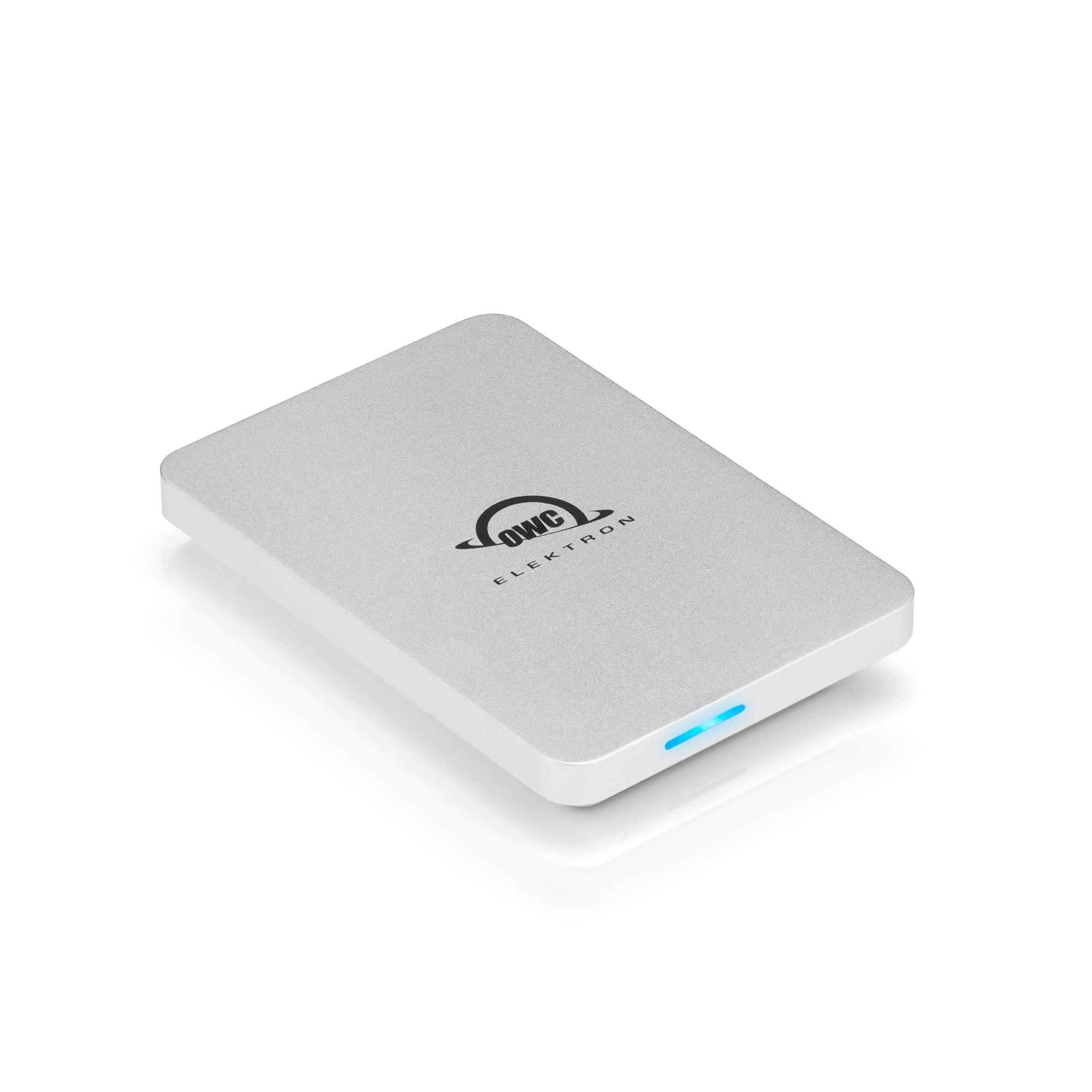 OWC 1.0TB Envoy Pro Elektron Portable NVMe SSD - USB 3.2 (10Gb/s) External Solid State Drive - Thunderbolt & USB Compatible for Mac, PC, iPad Pro, Chromebook - Includes USB-C Cable with Type-A Adapter - Perfect for High-Speed Data Transfer, Video Editing & Gaming Storage