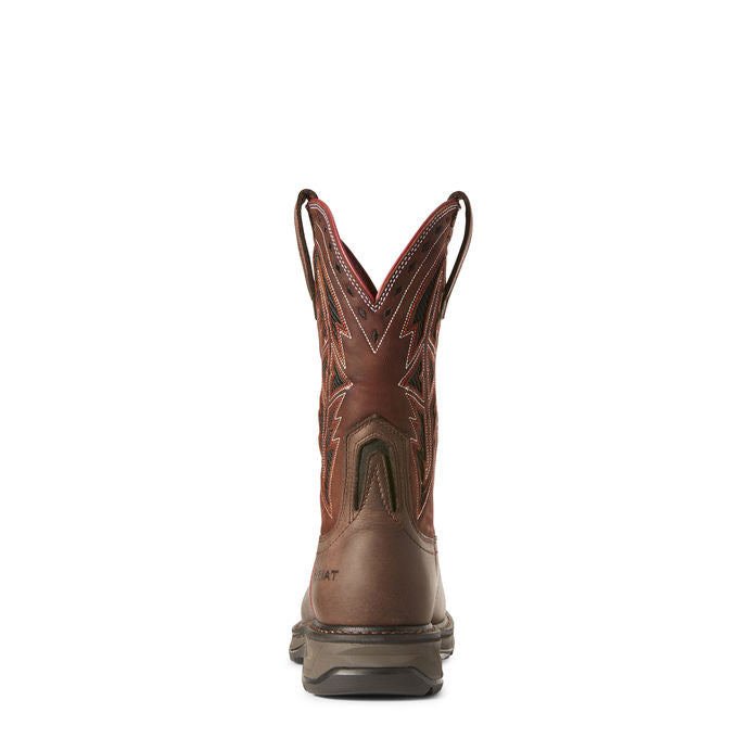 Ariat Men's Work Hog XT VentTEK Square Toe Work Boot - Waterproof, Steel Toe, Slip Resistant for Construction, Farming & Outdoor Work