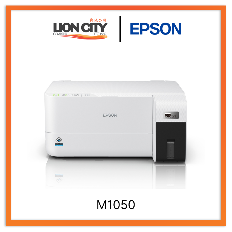 Epson EcoTank M1050 Wireless All-in-One Ink Tank Printer with Wi-Fi, Duplex Printing & High-Yield Ink - Perfect for Home Office, Small Business & School Projects