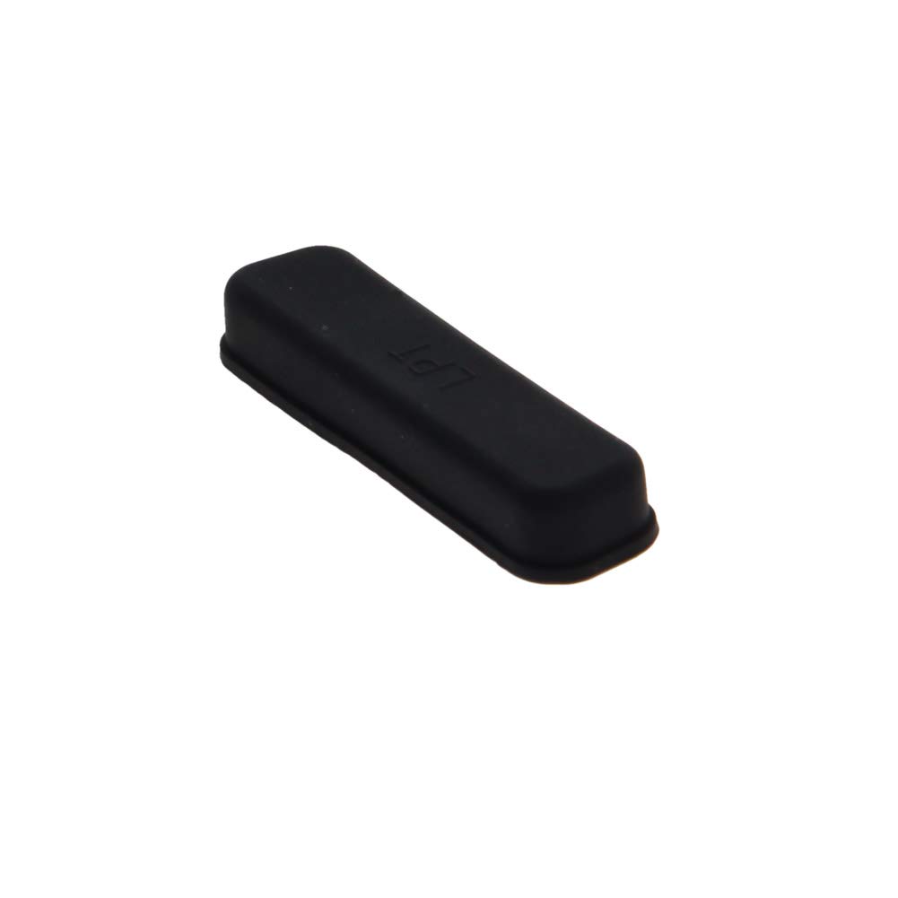 Fielect 5-Pack Black DB-25 Silicone Dust Covers for Parallel Printer Ports - 40x10x5mm Anti-Dust Protector Caps | Perfect for Office Equipment, Computer Accessories & Electronics Protection