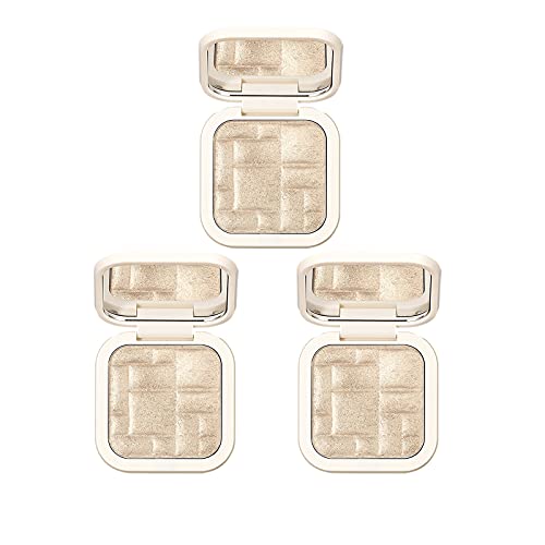 High-Gloss Compact Powder with Repairing Formula - Natural Nude Makeup for Brightening & Glow | Perfect for Everyday Wear & Special Occasions
