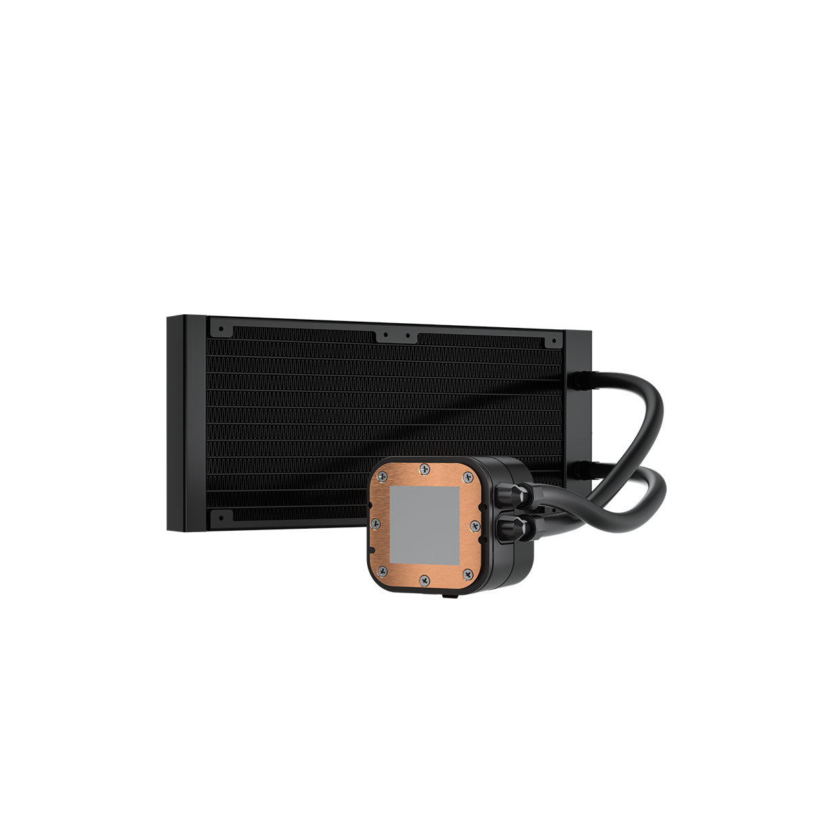 Corsair H100x RGB ELITE 240mm Liquid CPU Cooler - High Performance AIO Water Cooling System for Gaming PC, Workstation, and Overclocking - Perfect for Intel and AMD Processors