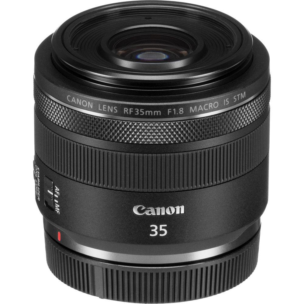 Canon RF 35mm F1.8 Macro IS STM Lens - Full Frame Wide-Angle Prime Lens with Image Stabilization for Portrait, Low Light & Macro Photography | Perfect for Travel, Street & Food Photography