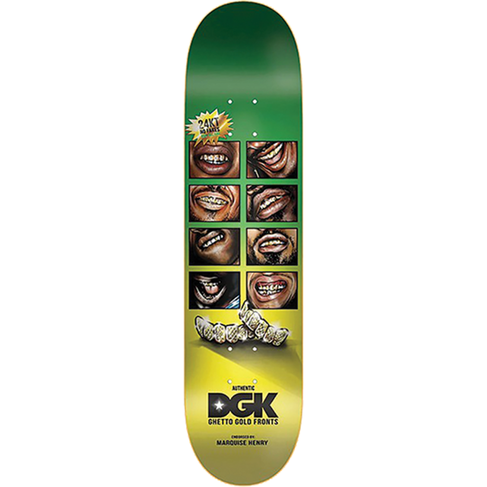 DGK Henry Grillz Skateboard Deck 8.1