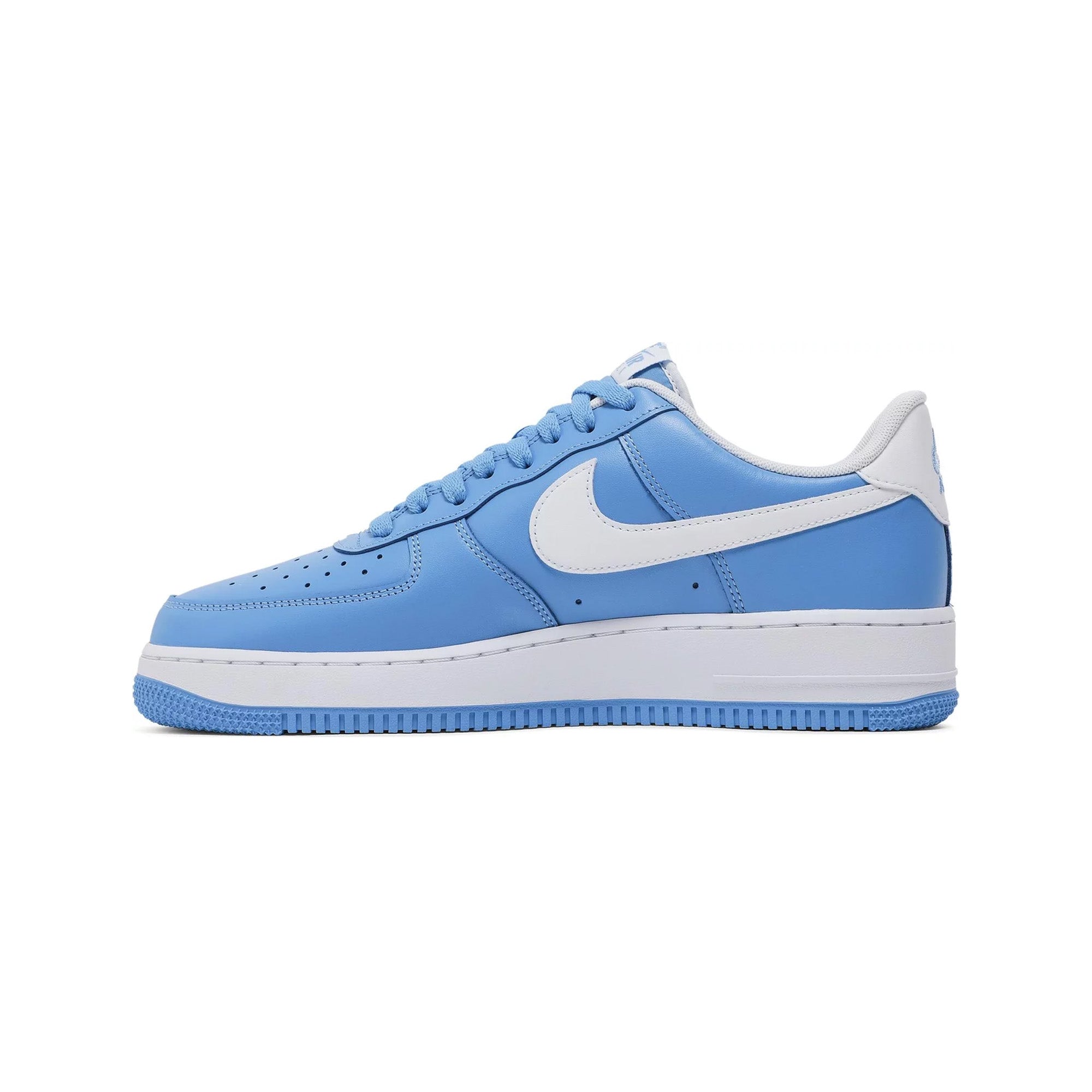 Nike Air Force 1 Low '07 'University Blue White' Sneakers (2021) - Men's Basketball Shoes for Casual Wear & Street Style Fashion