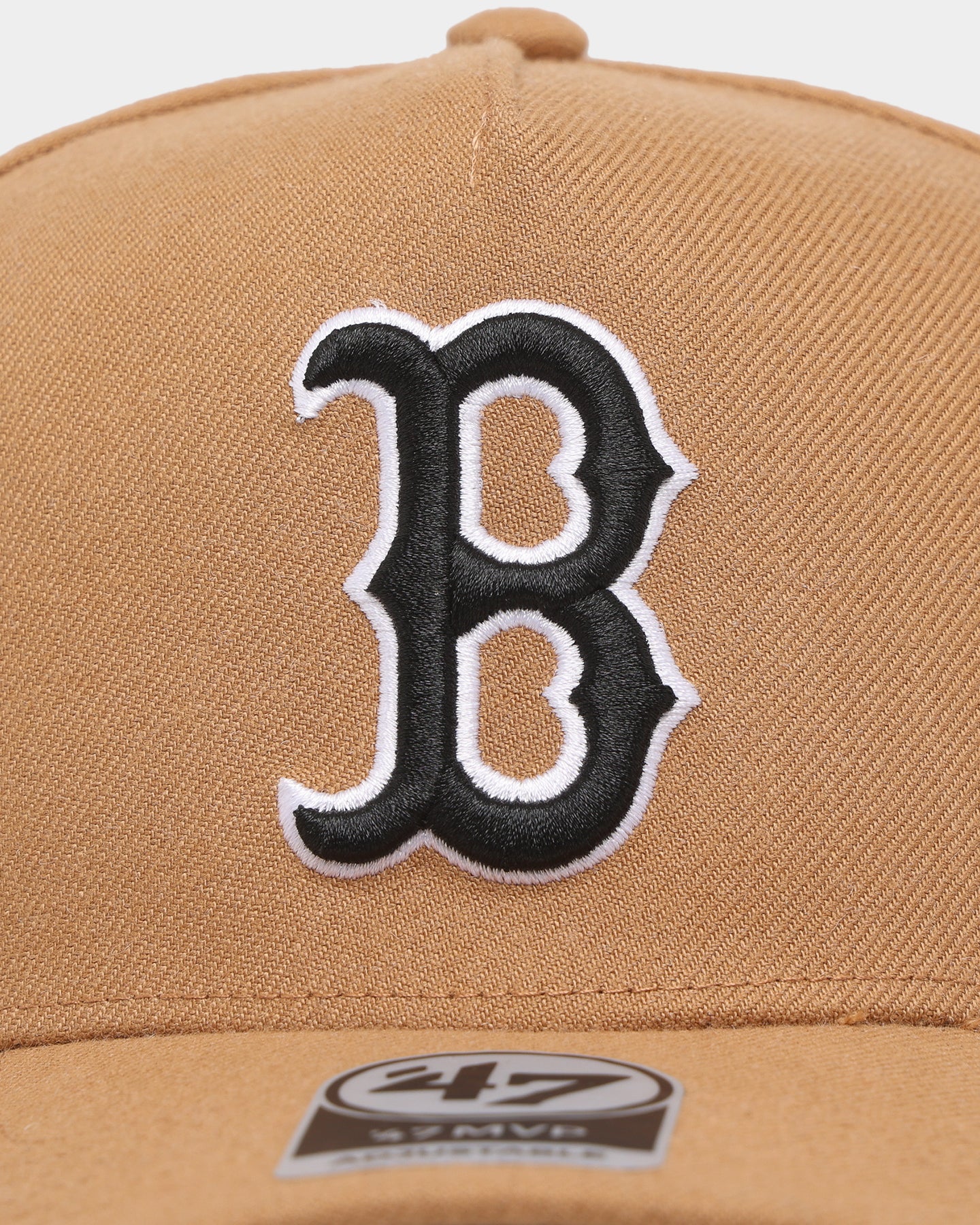 47 Brand Boston Red Sox Replica MVP DT Snapback Camel Hat - Official MLB Licensed Baseball Cap for Men & Women - Perfect for Games, Sports Events & Casual Wear