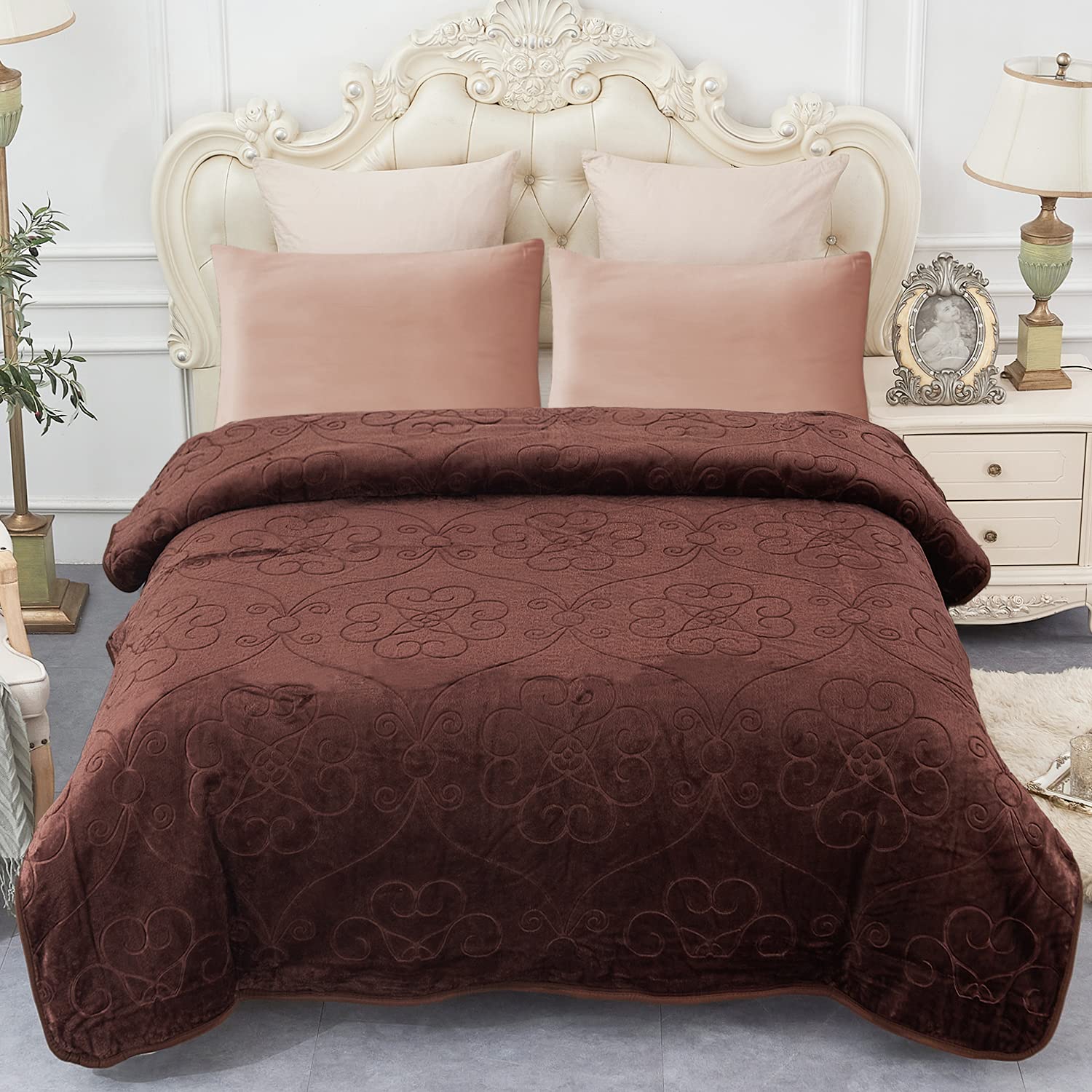 JML Plush Fleece Blanket - Queen Size 75