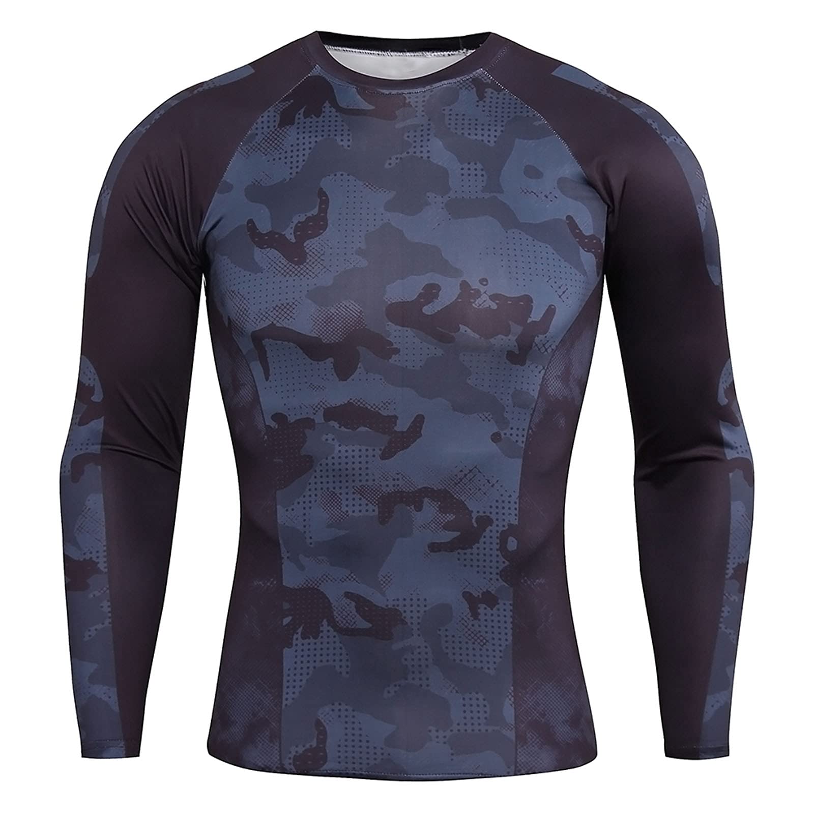 Men's Moisture-Wicking Active T-Shirts - Big & Tall Sport Performance Button Down Shirts for Gym, Running & Outdoor Activities