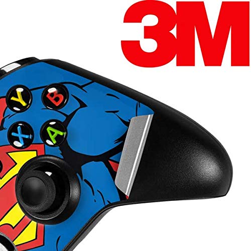 Officially Licensed Warner Bros Superman Skin for Xbox One X Controller - Custom Gaming Decal for Enhanced Grip & Style - Perfect for Gaming Enthusiasts & Collectors