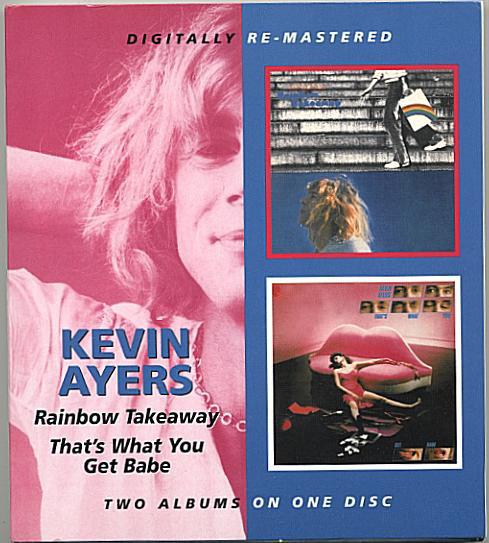 Kevin Ayers - Rainbow Takeaway / That's What You Get Babe (Vinyl LP) | Psychedelic Rock Album | Perfect for Music Collectors & 70s Vinyl Enthusiasts