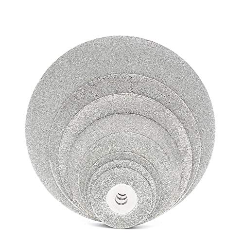 Diamond Cutting Discs & Drill Bit Set - 5pcs Rotary Tool Blades with 35mm Hole Diameter for Wood, Metal, Glass - Perfect for DIY, Crafting, and Home Improvement Projects
