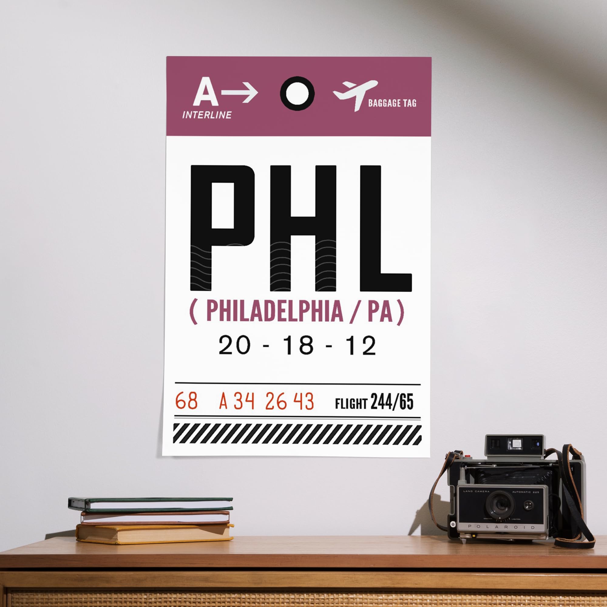 Lantern Press 16x24 Inch Giclee Art Print - Philadelphia Pennsylvania Skyline Wall Decor - Premium Canvas Wall Art for Living Room, Bedroom & Office