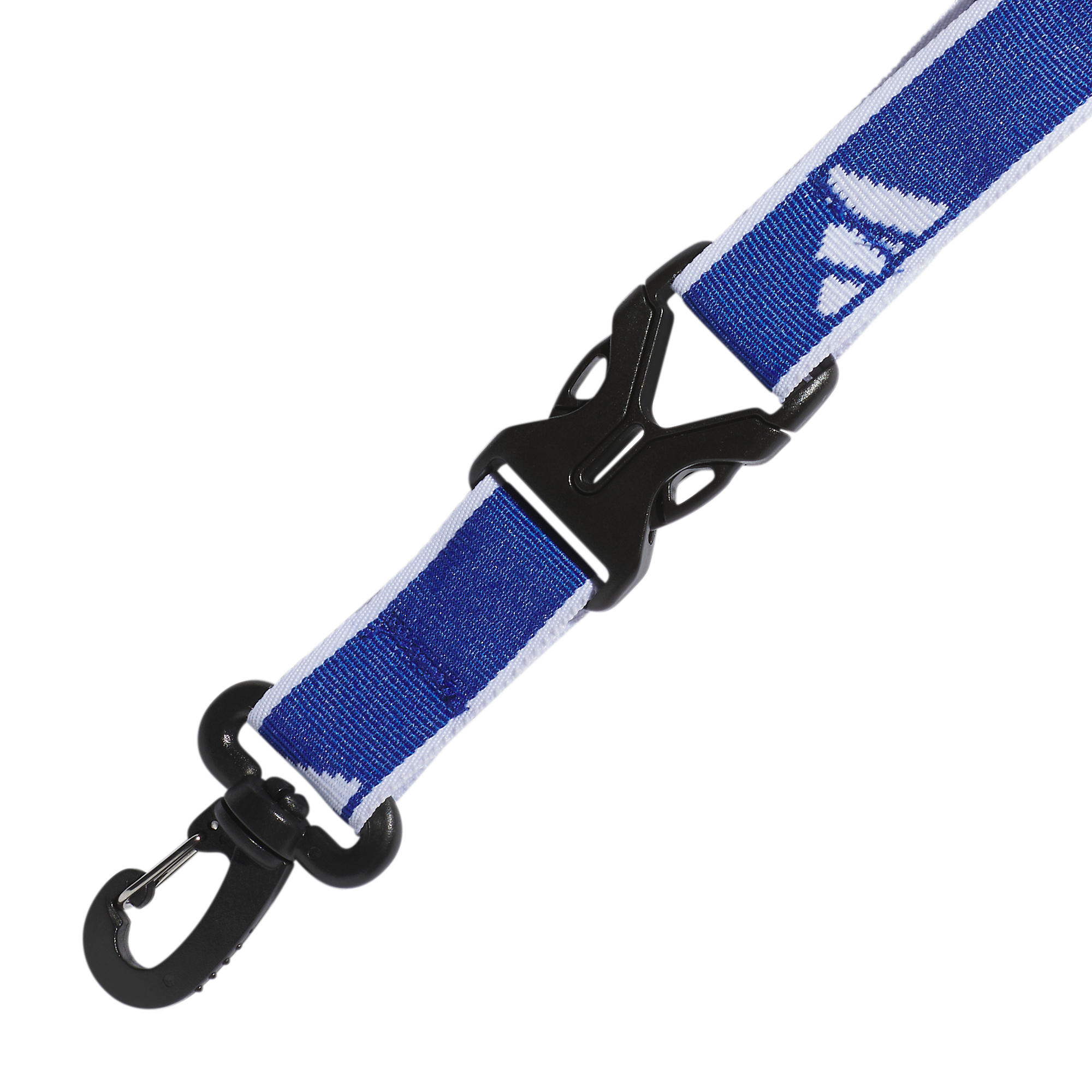 Adidas Interval 2.0 Lanyard - Adjustable ID Badge Holder for Work, School & Events - Durable Nylon Neck Strap with Metal Hook - Perfect for Office, Conference & Security Badges