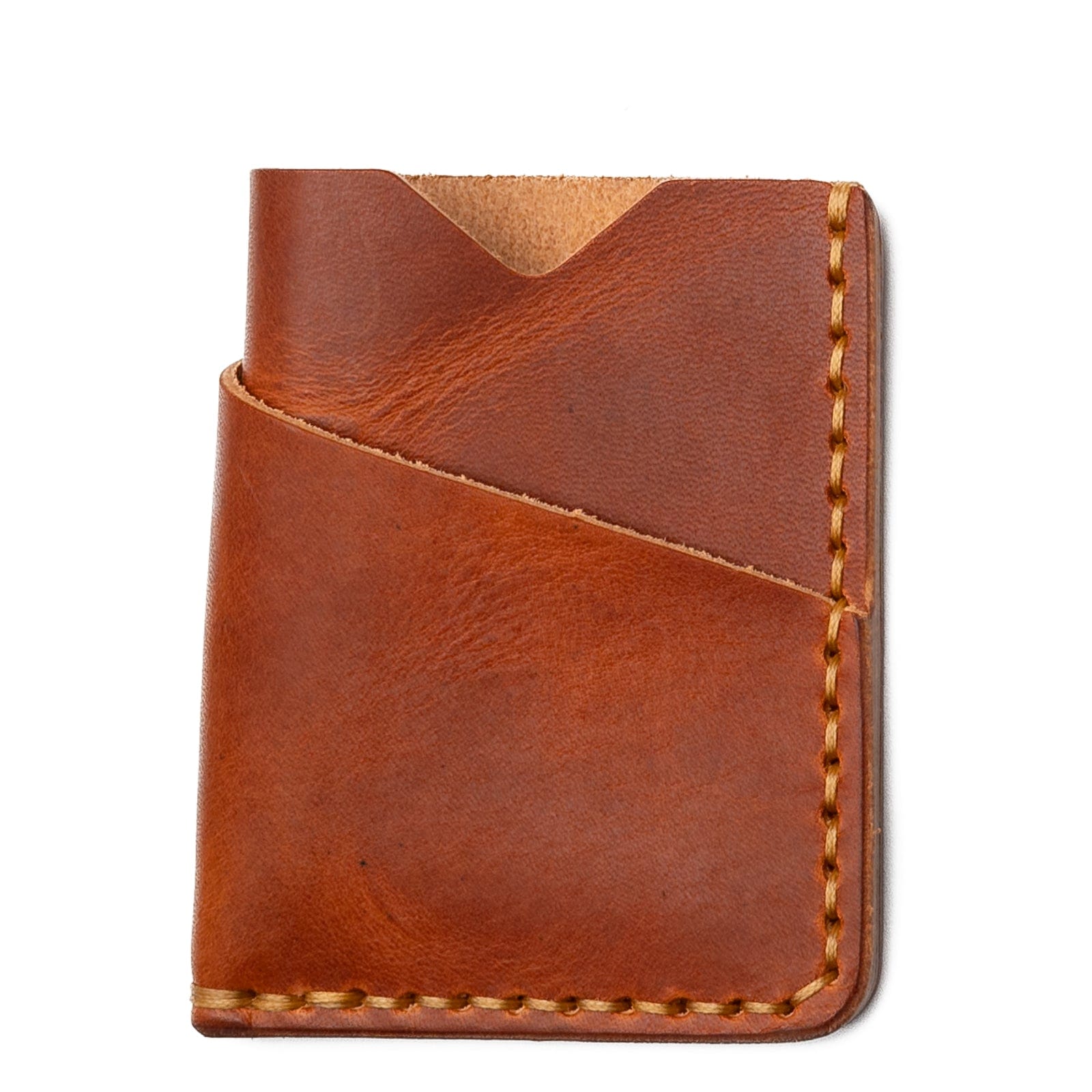 Genuine Leather Front Pocket Wallet for Men - Slim RFID Blocking Minimalist Wallet - Perfect for Travel, Everyday Carry & Gift Giving