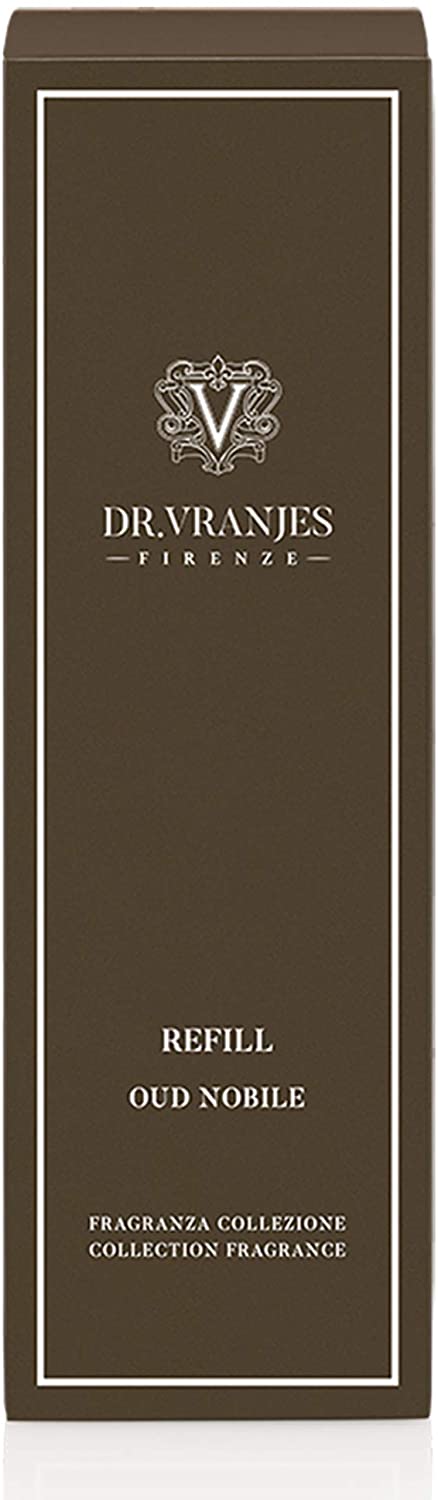 Dr. Vranjes Crystal Room Oud Nobile Anniversario 500ml Luxury Home Fragrance Diffuser Refill - Premium Scented Oil for Aromatherapy, Living Room, Bedroom & Office Decor