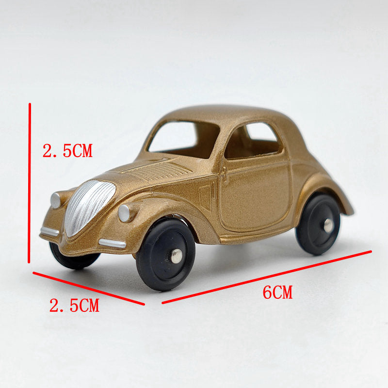 1:43 Scale Dinky Toys Simca 5 Brown Diecast Metal Car Model - Vintage Collectible, Home Decor, Gift for Car Enthusiasts | Perfect for Display, Collections, and Retro-Themed Room Decor
