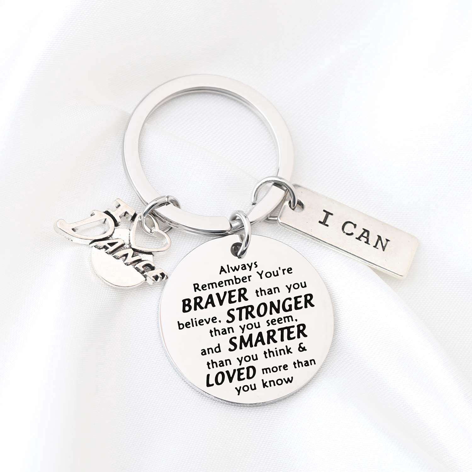 Elegant Ballet Dancer Keychain - Perfect Dance Recital Gift for Ballerinas, Dancers & Dance Teachers - Ideal for Dance Competitions, Recitals & Ballet Class Accessories