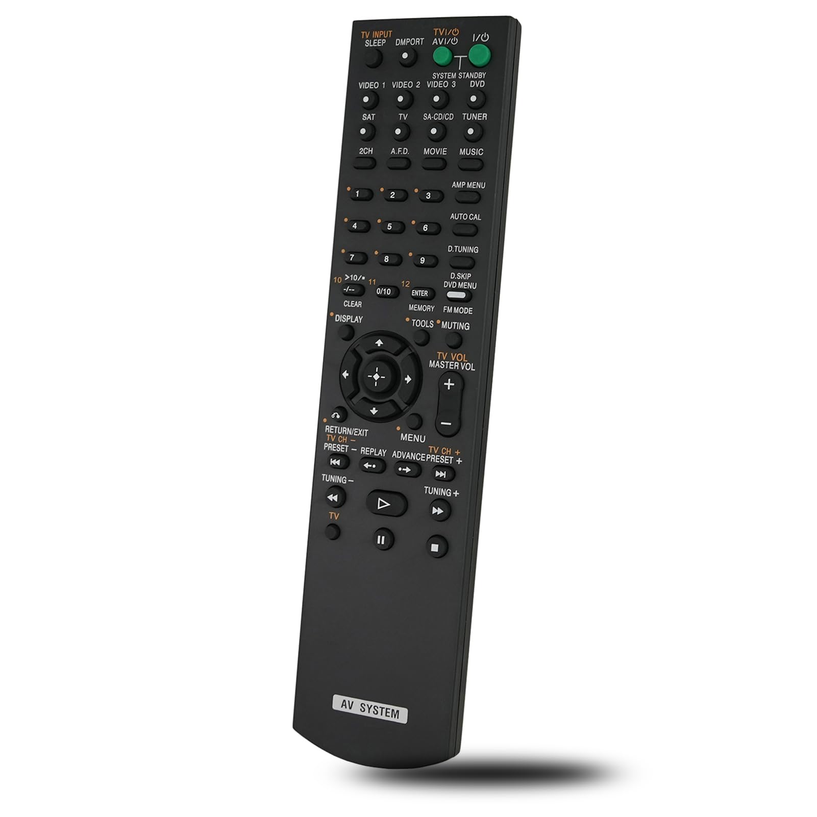 Universal Remote Control Compatible with Sony STR-DG800, RM-AAP023, STR-DA3500ES, STR-DA3600ES - Replacement for Sony Surround Sound AV Receiver - Perfect for Home Theater & Entertainment Systems