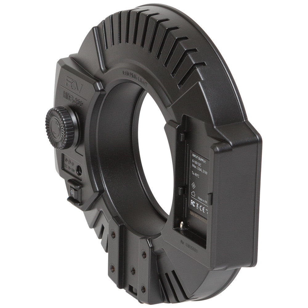 F&V R 300 SE Professional LED Ring Light with Universal Lens Mount & Carrying Case - Perfect for Photography, Videography, YouTube and TikTok Content Creation