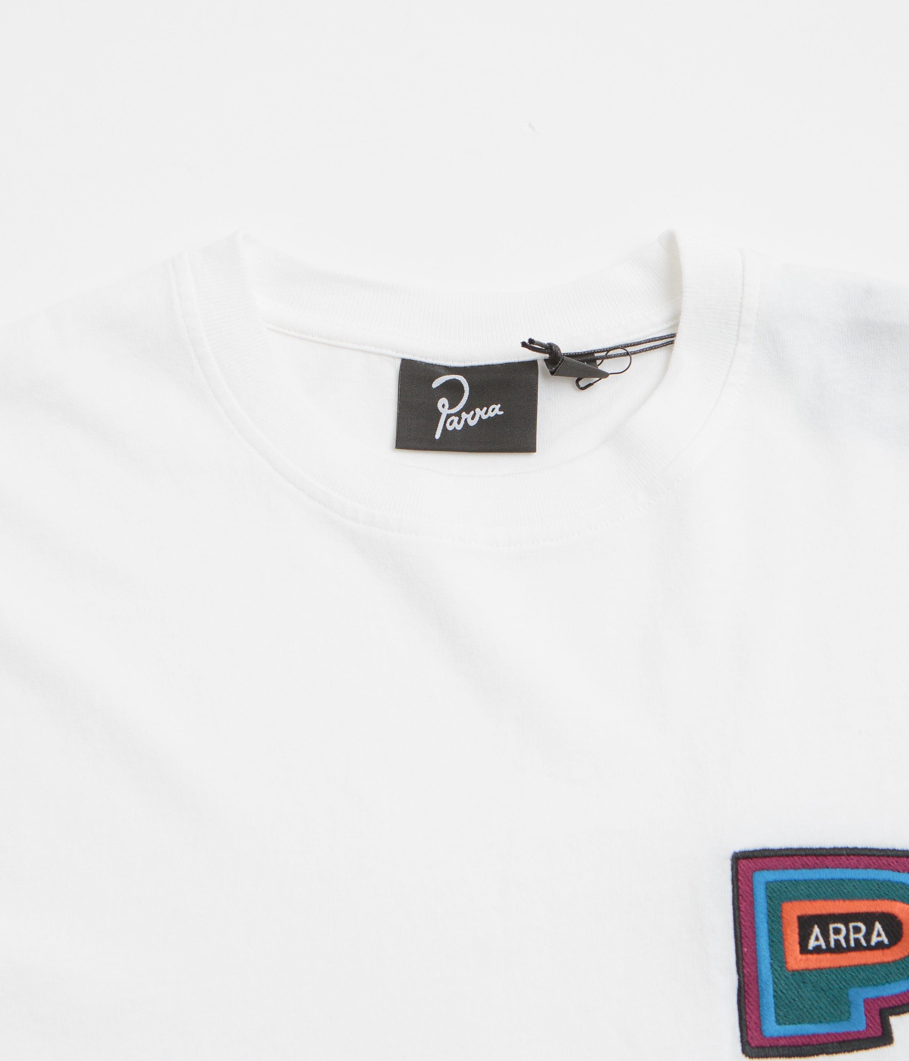 Parra Repeat Pea Graphic T-Shirt for Men & Women - Soft Cotton White Tee - Casual Streetwear & Summer Outfit Essential