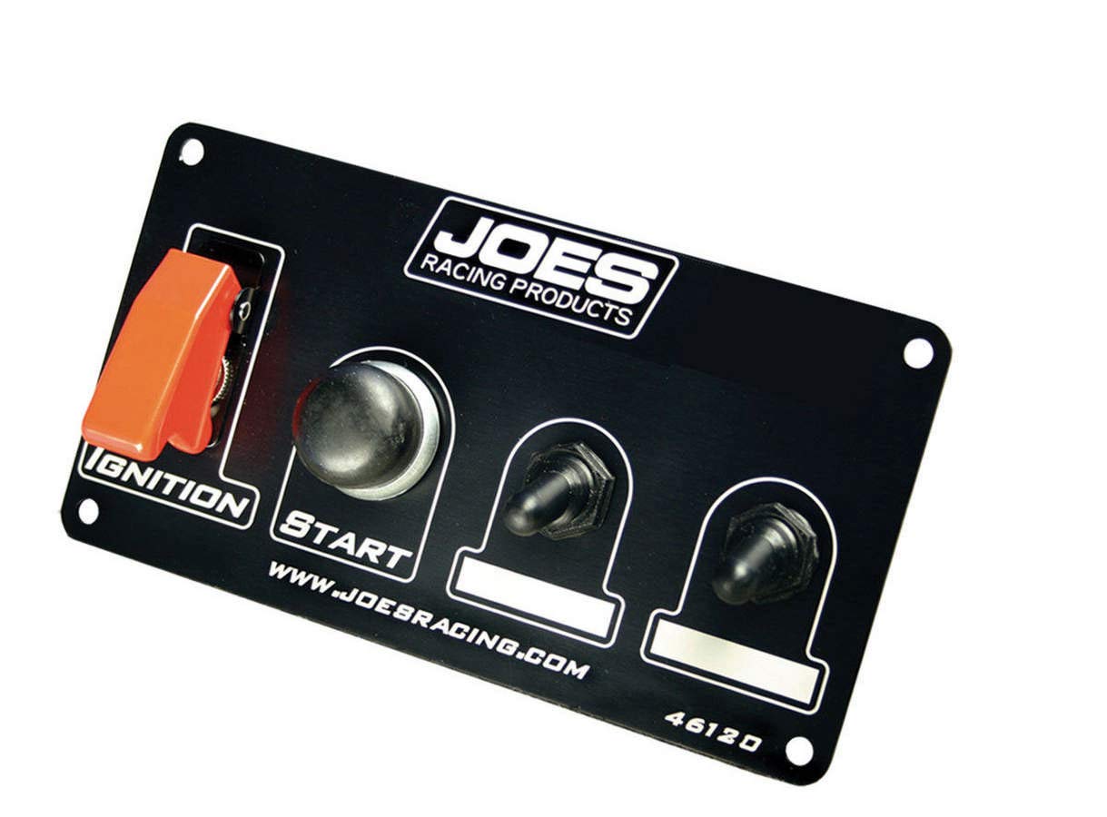 Joes Racing Products 46120 6-Gang Switch Panel for Cars & Trucks - Waterproof Toggle Switches for Off-Road, Marine & RV Electrical Systems