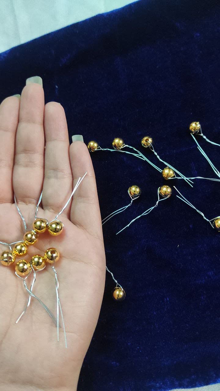 23 Pack Pearl Hair Pins & Adjustable Hair Clips - Golden Wedding Hairstyle Accessories for Women & Girls - Perfect for Bridal, Prom, and Formal Events
