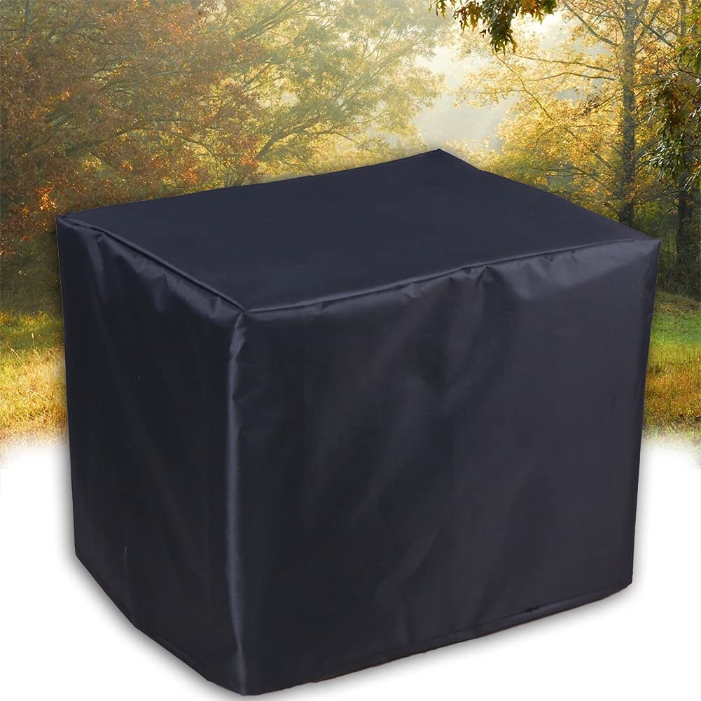 MAHFEI Waterproof 420D Oxford Fabric Patio Table Cover - Windproof, UV-Resistant, Tear-Resistant Rattan Cube Set Furniture Cover for Outdoor Wood & Garden Furniture - Perfect for Backyard, Deck, and Poolside Use