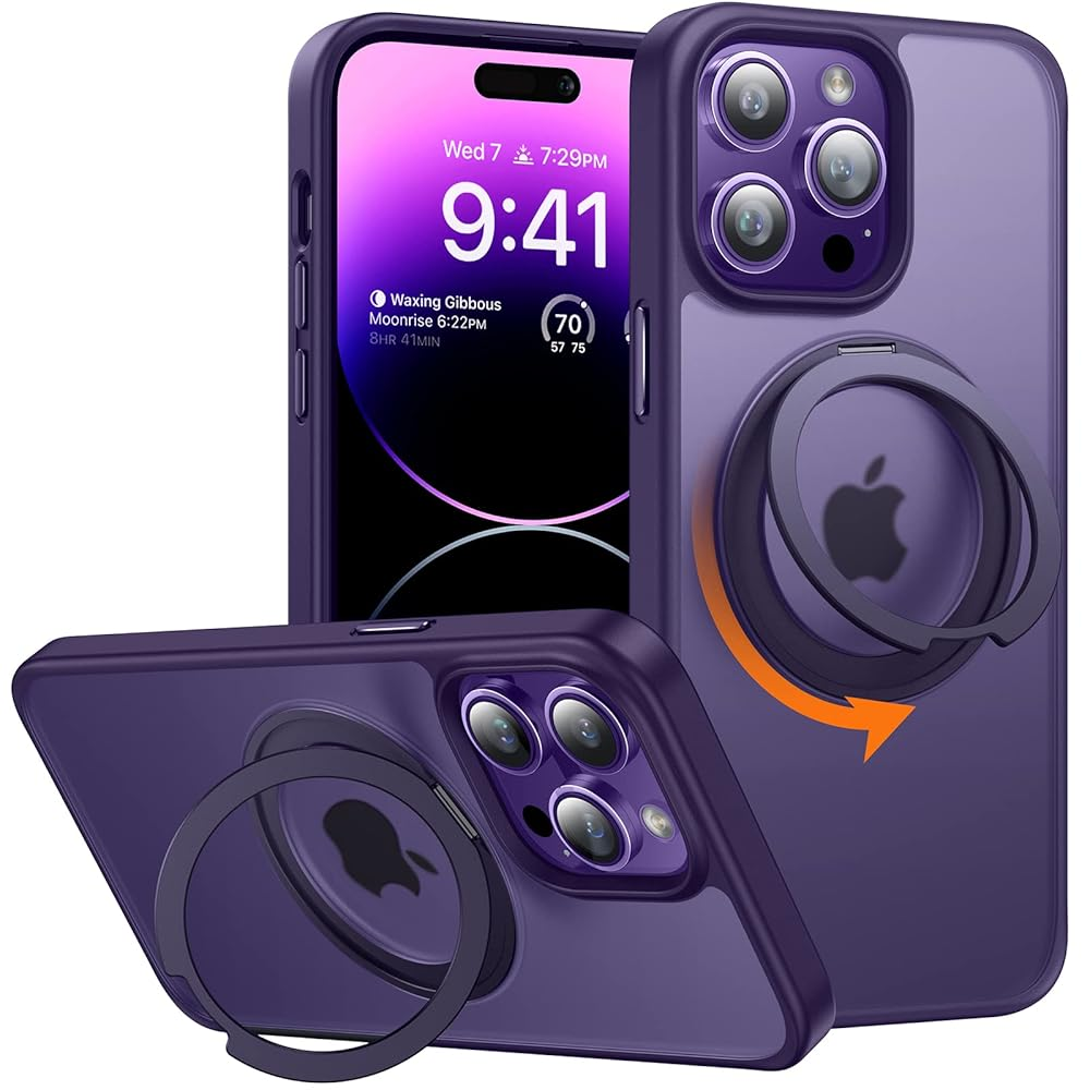 Ostand O1 Guardian iPhone 14 Pro Max Case - Shockproof Protective Cover with Screen Protector for Everyday Use, Travel & Outdoor Activities