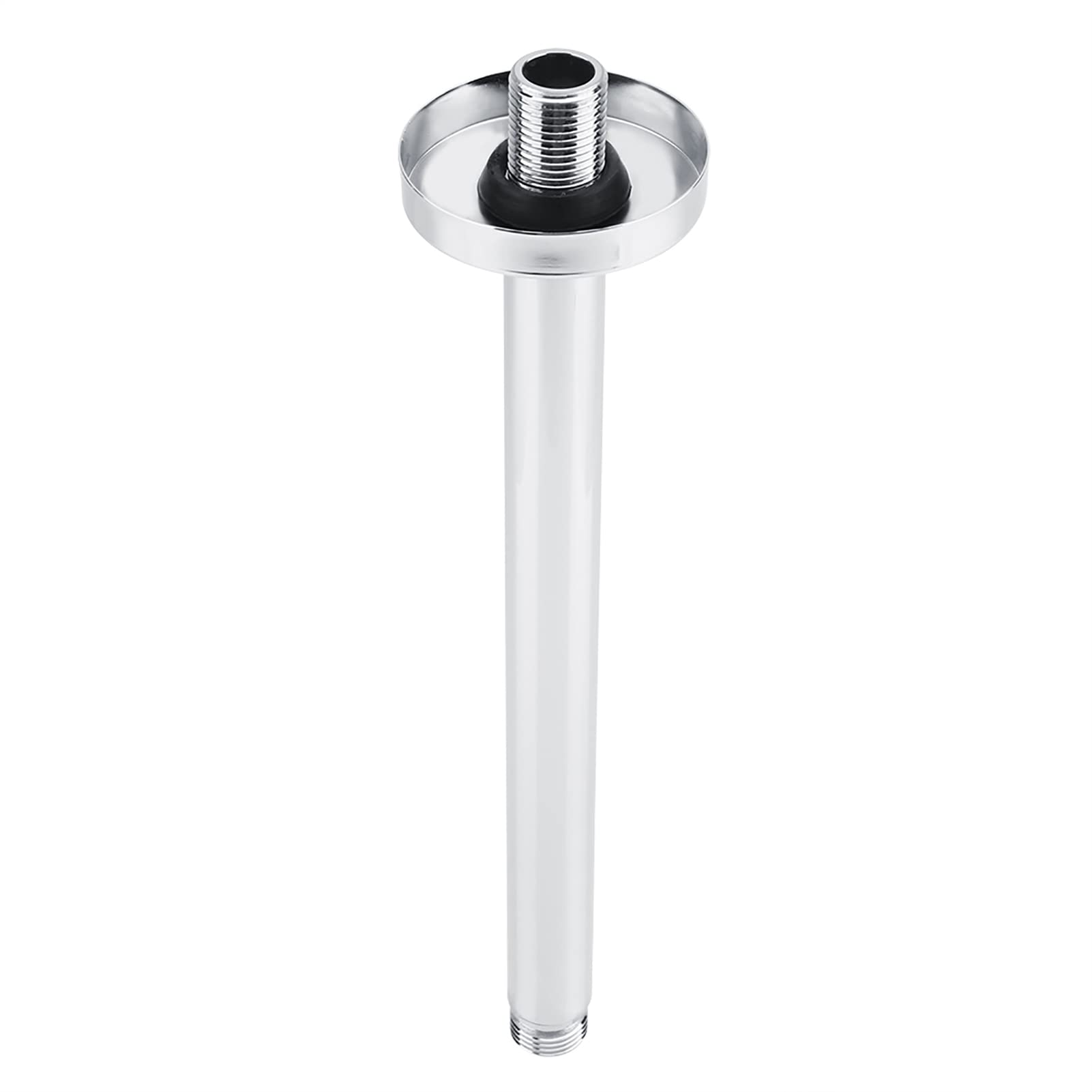 Stainless Steel Shower Arm - 12 Inch Wall Mount for Bathroom Shower - Perfect for Ceiling & Extension Use