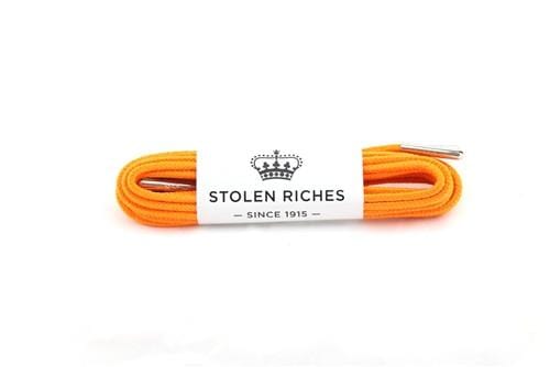 Tiqui Orange Boot Shoelaces - 72 Inch/183cm Long Durable Boot Laces for Work Boots, Hiking & Outdoor Activities