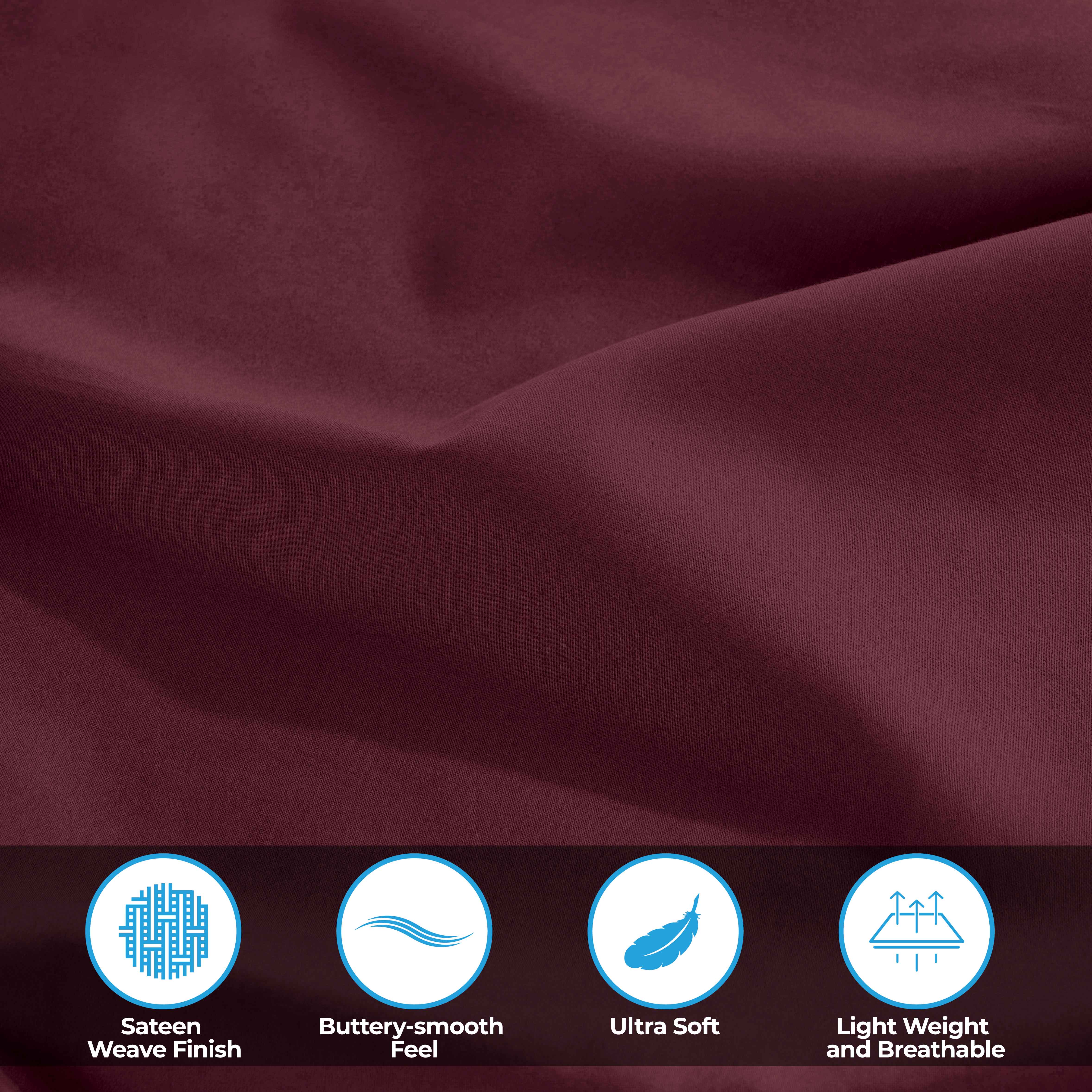 Premium 400 Thread Count Egyptian Cotton Bed Sheet Set - Soft, Breathable & Durable for Ultimate Comfort - Perfect for Luxury Bedrooms & Hotels