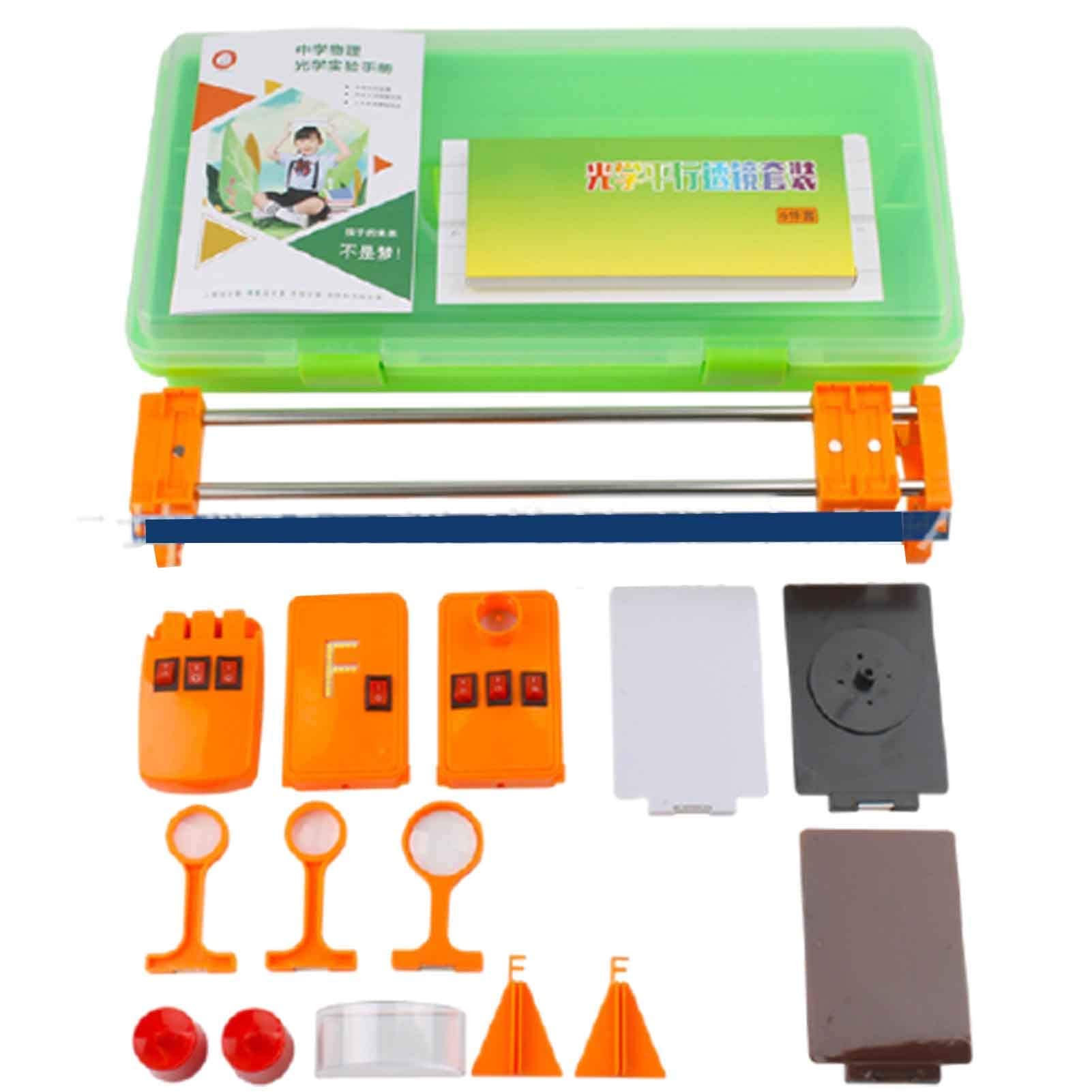 Complete Optical Bench Set for Physics Experiments - Physical Optics Kit with Full Accessories | Science Teaching Tools for Labs & Education | Perfect for Classroom Demonstrations & STEM Learning
