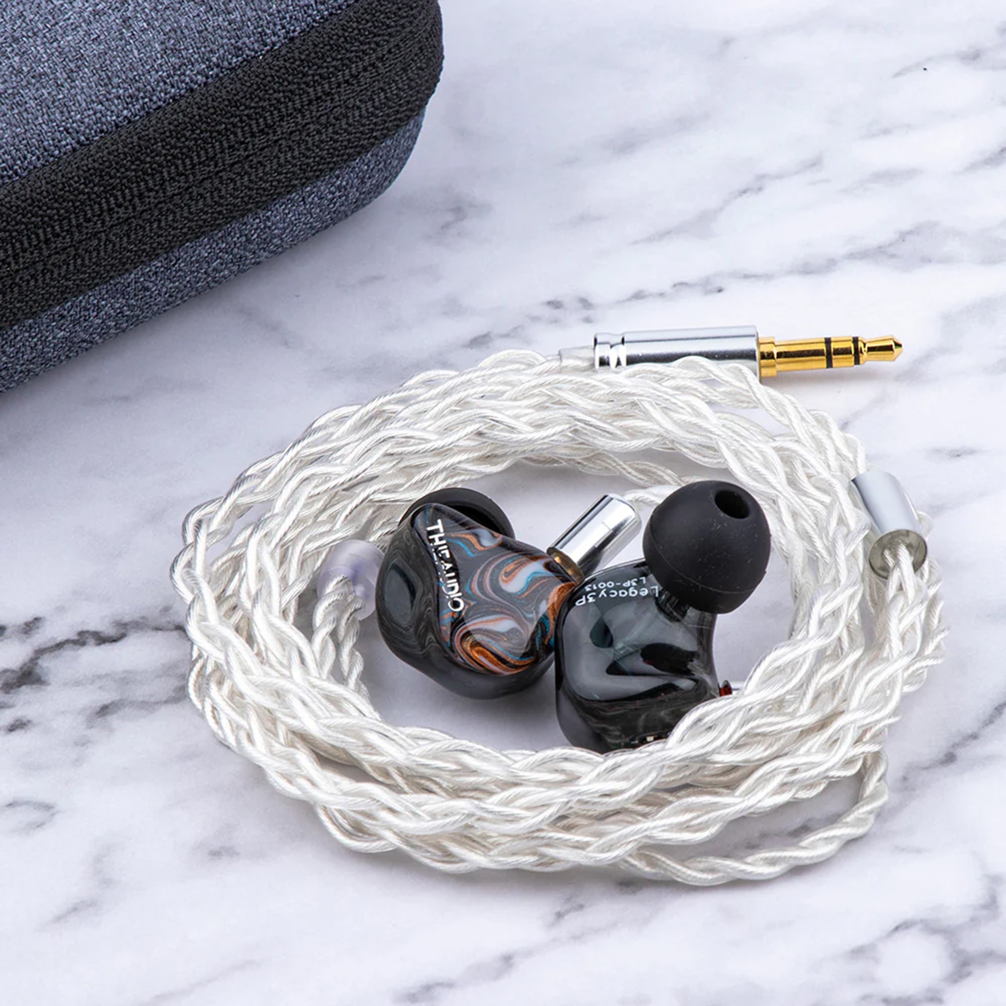 Thieaudio Legacy 4 HiFi In-Ear Monitors with 4 Balanced Armature Drivers - Premium Sound for Audiophiles, Musicians & Music Lovers (Perfect for Studio Recording, Live Performances & Daily Commuting)