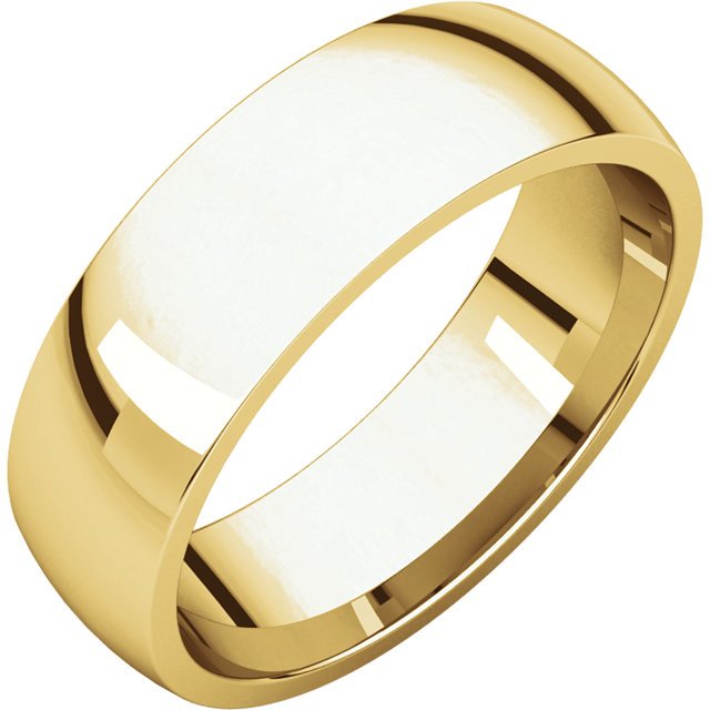 14K Gold 6mm Comfort Fit Wedding Band for Women - Elegant & Lightweight Ring for Bridal, Anniversary, or Everyday Wear