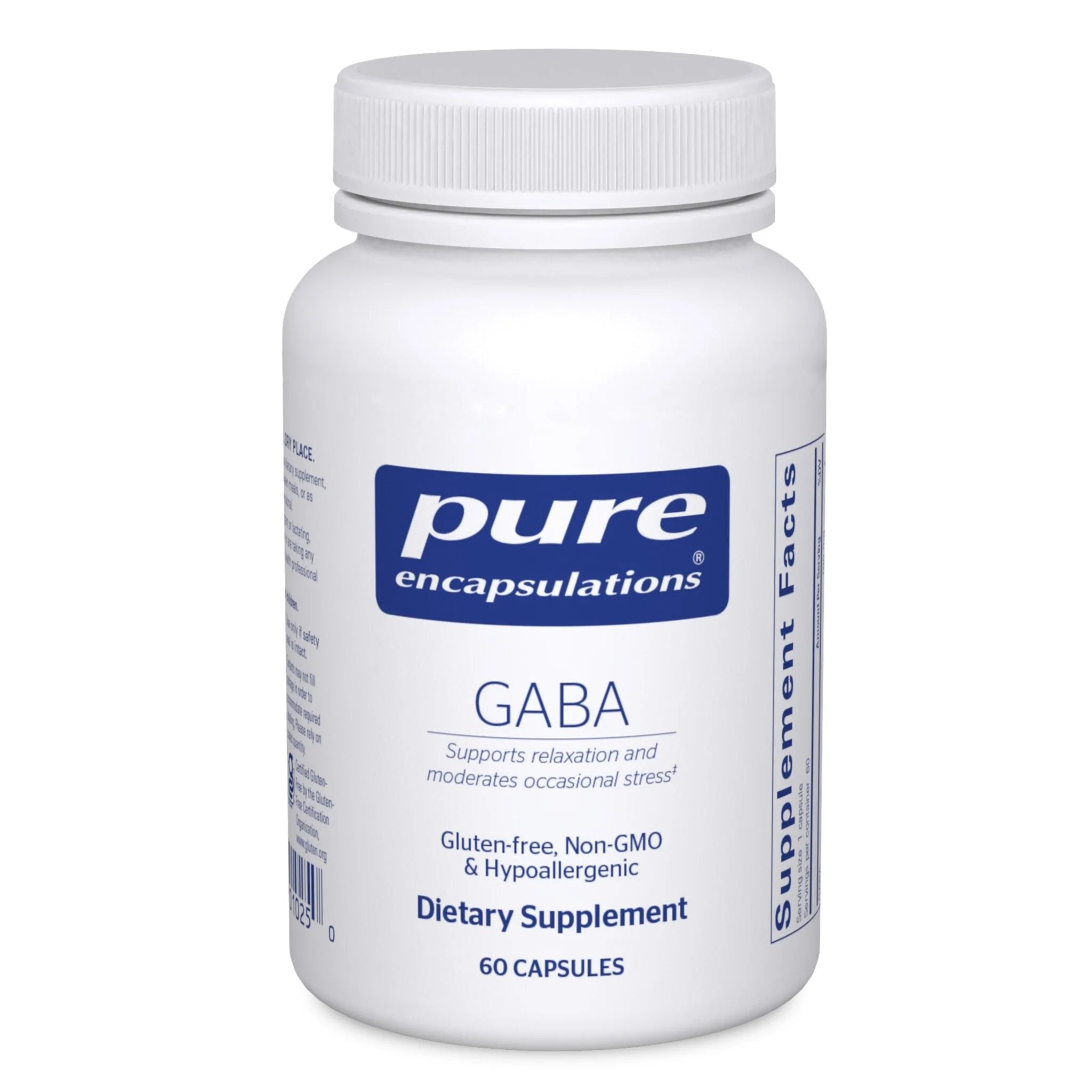 GABA Supplement 120 Capsules - Natural Stress Relief & Sleep Support for Anxiety, Relaxation, and Better Sleep - Perfect for Nighttime Use and Daily Stress Management
