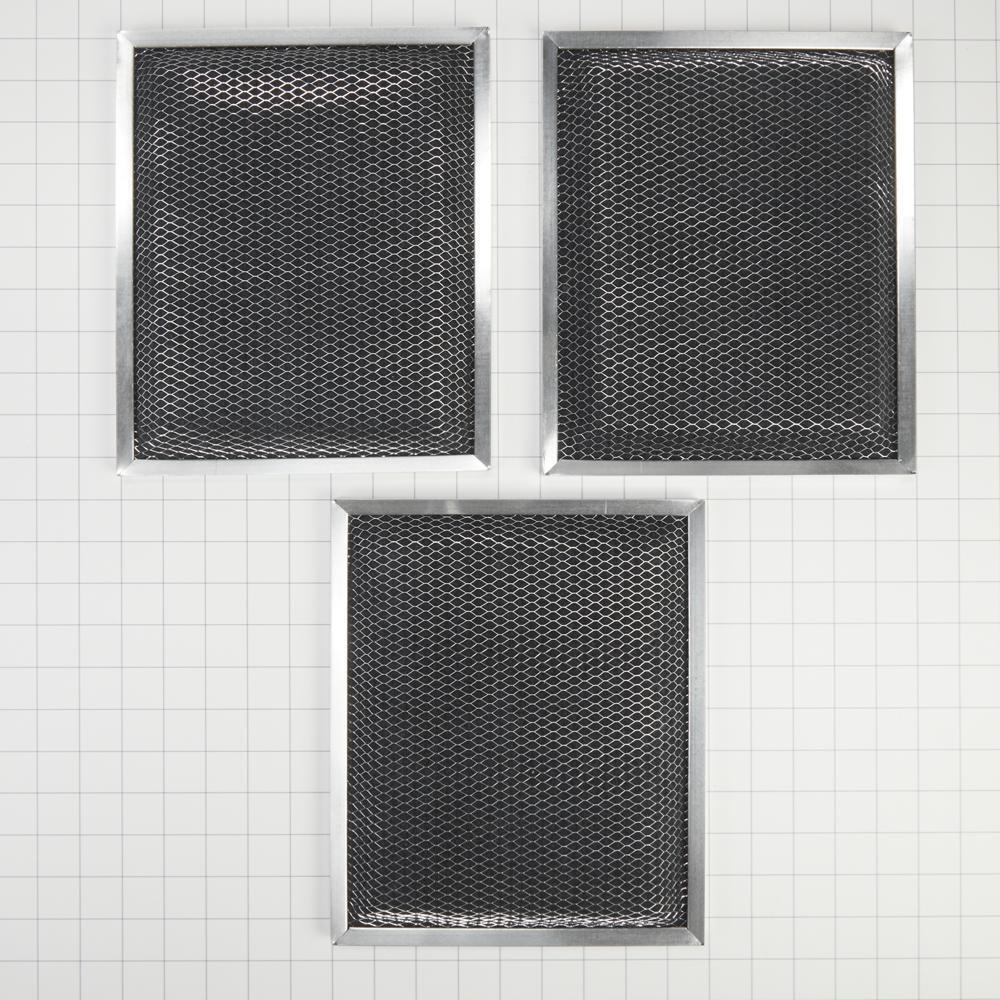 Amana W10355450 Range Hood Replacement Charcoal Filters - Compatible with Amana Range Hoods - Eliminates Odors & Improves Air Quality for Kitchen & Cooking Areas