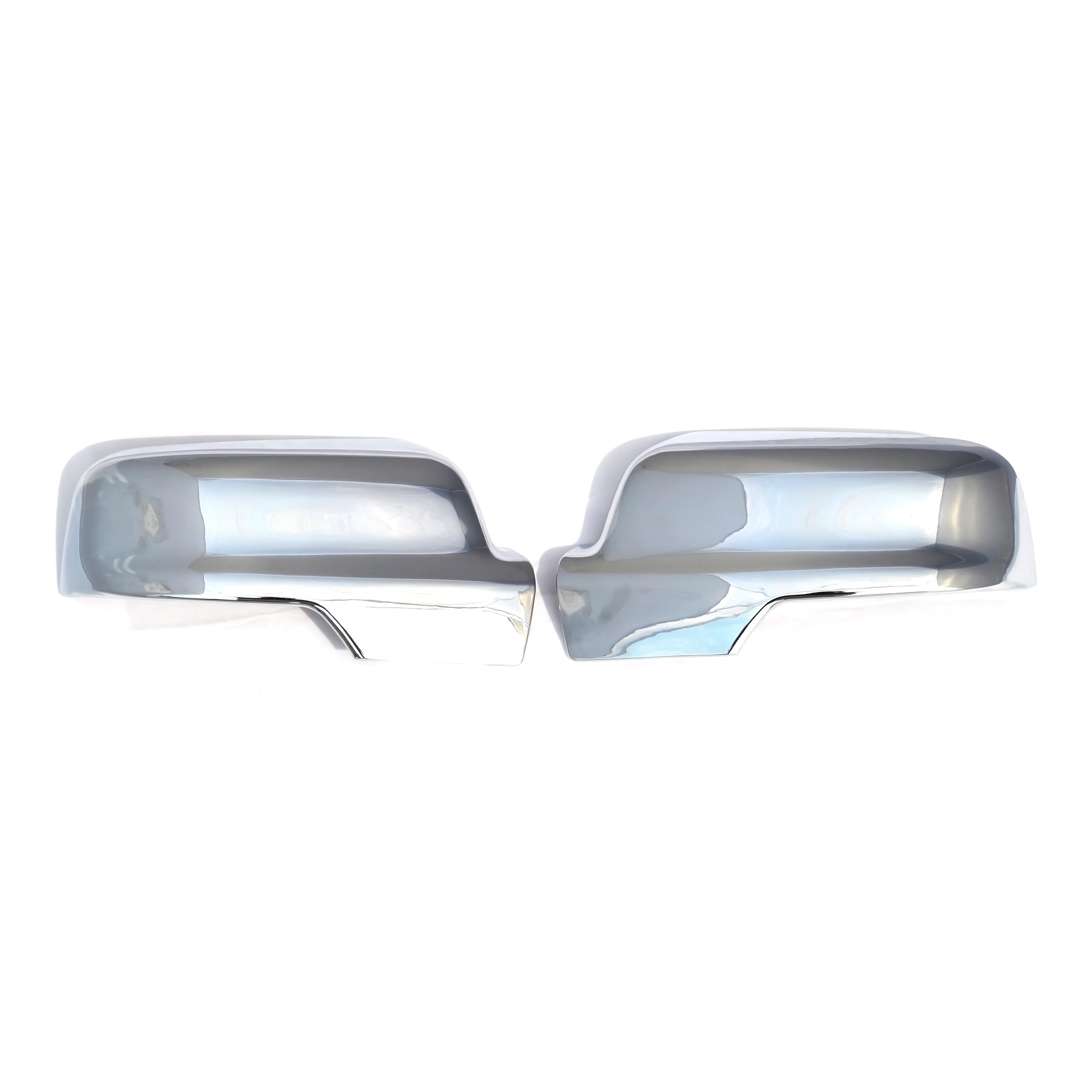 Chrome Car Side Rear View Mirror Cover Caps for Ram 1500 2019-2023 | MC290 | Durable Exterior Accessories for Truck Protection & Style Upgrade | Perfect for Off-Roading, Daily Commute & Car Customization