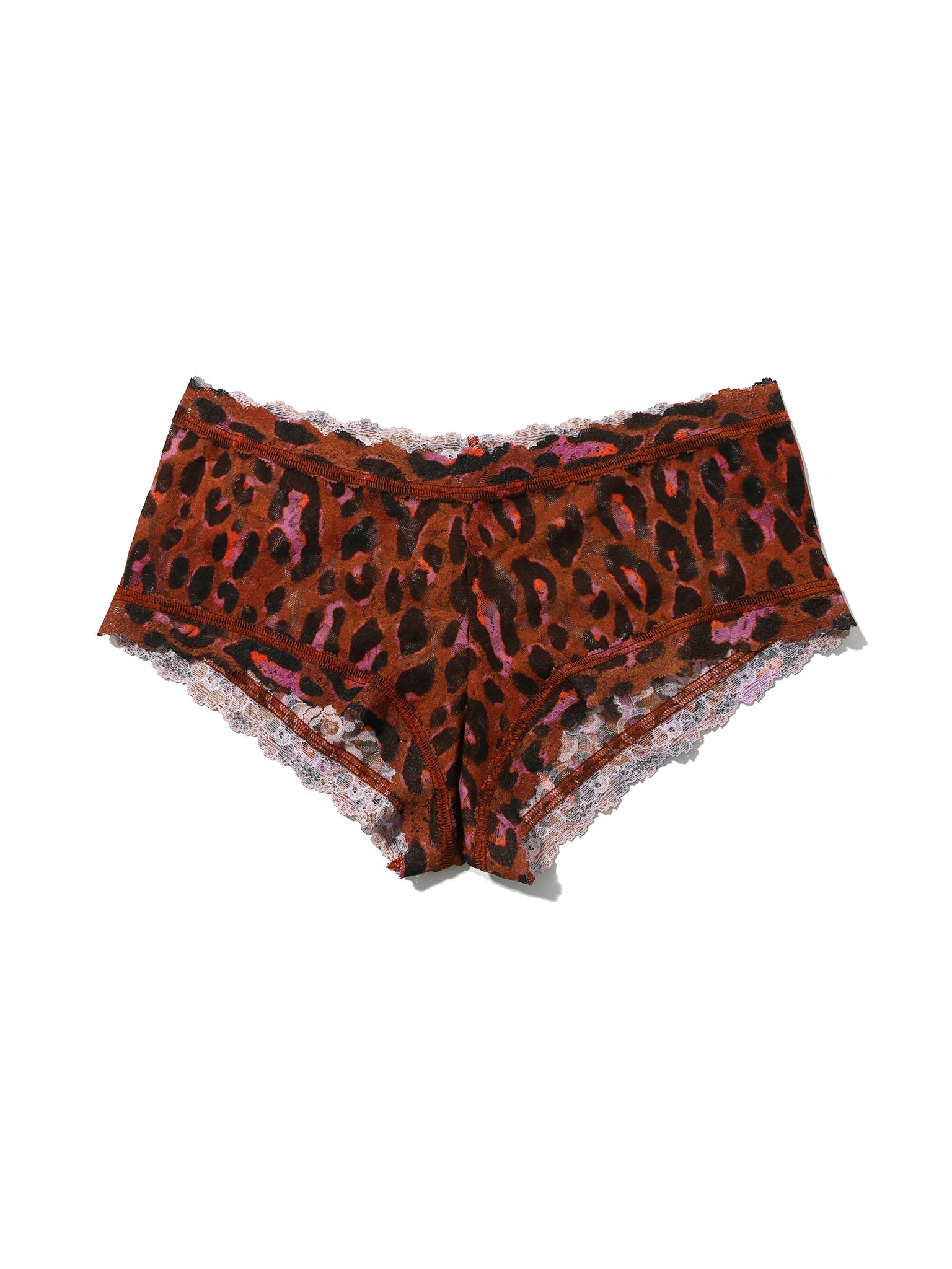 Printed Signature Lace® Boyshorts - Comfortable Women's Underwear for Everyday Wear | Perfect for Sleep, Lounge & Casual Outfits
