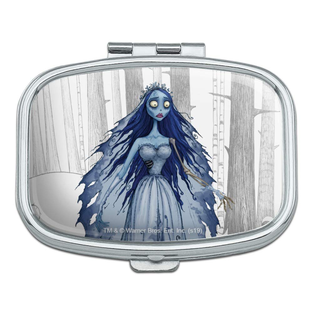Corpse Bride Themed Rectangle Pill Case & Trinket Box - Perfect for Cosplay, Halloween, and Gothic Gift Giving