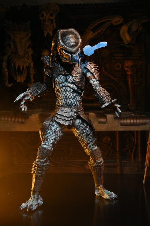 Predator 2 Ultimate Warrior Predator Action Figure - Collectible Movie Character Model for Display & Cosplay