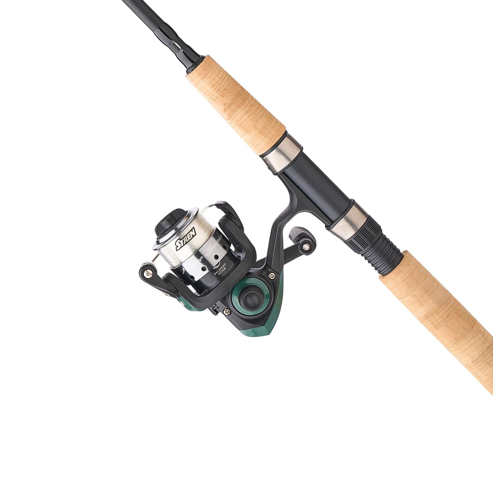 Micro Spinning Combo Kit - Lightweight Fishing Rod and Reel Set for Freshwater & Saltwater Anglers - Perfect for Bass, Trout, and Walleye Fishing in Lakes, Rivers, and Ponds