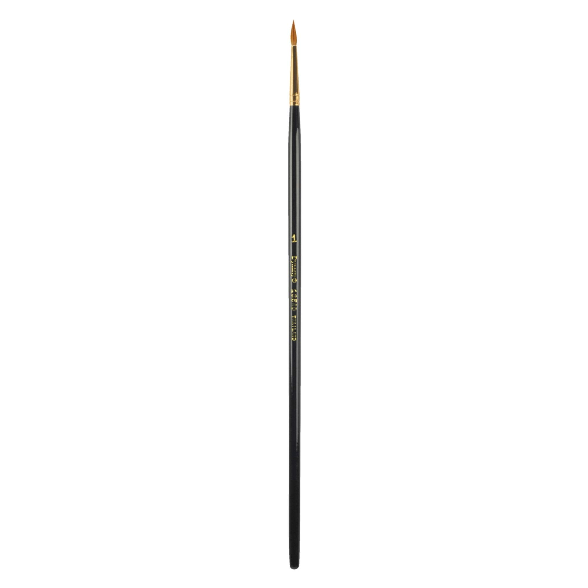 Dynasty Brush B-1650 Round Paint Brushes Set of 60 - Professional Art & Classroom Supplies for Acrylic, Watercolor & Oil Painting - Perfect for Students, Teachers & Artists