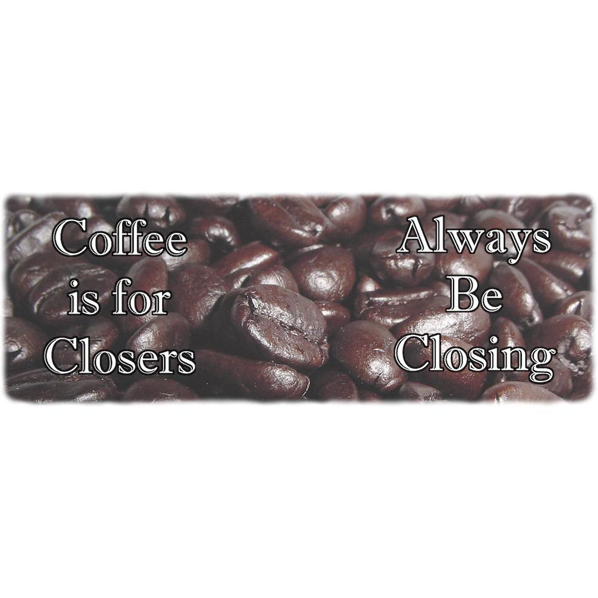 CafePress 'Coffee Is For Closers' 15 oz (444 ml) Ceramic Coffee Mug - Perfect for Office, Gifts & Motivational Coffee Lovers