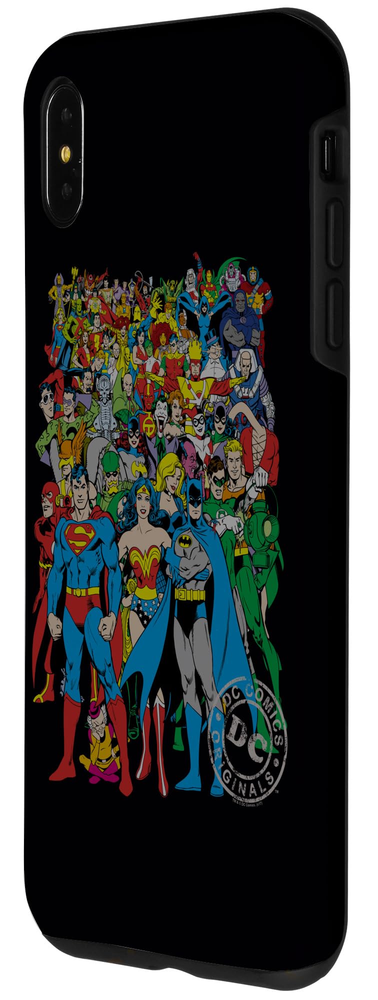 Original iPhone XS Max Justice League Superhero Phone Case - Durable Protective Cover for DC Comics Fans | Perfect for Daily Use, Cosplay & Comic Con Events