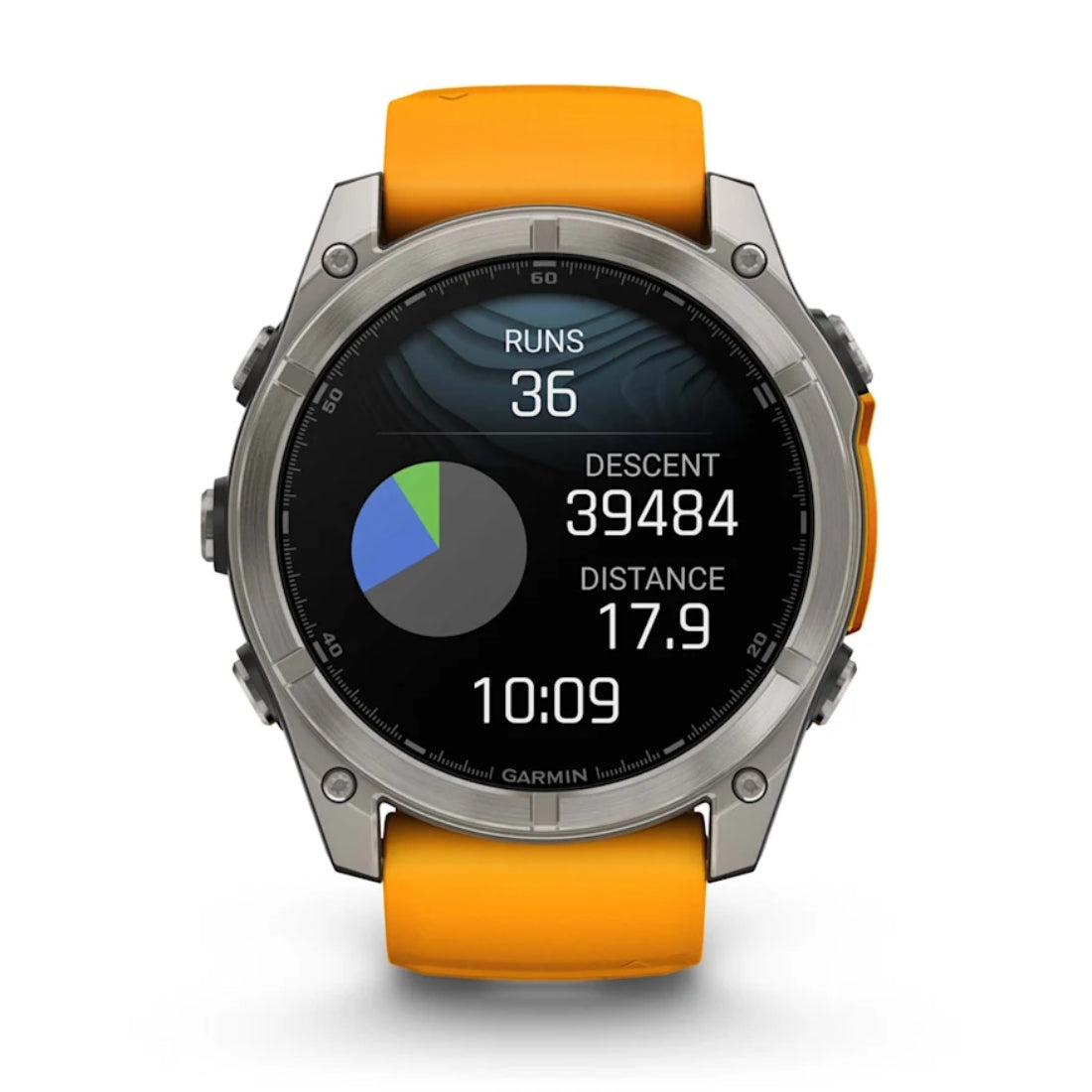 Fenix 8 51mm AMOLED Smartwatch with Sapphire Glass - Premium Fitness Tracker for Running, Hiking & Outdoor Adventures