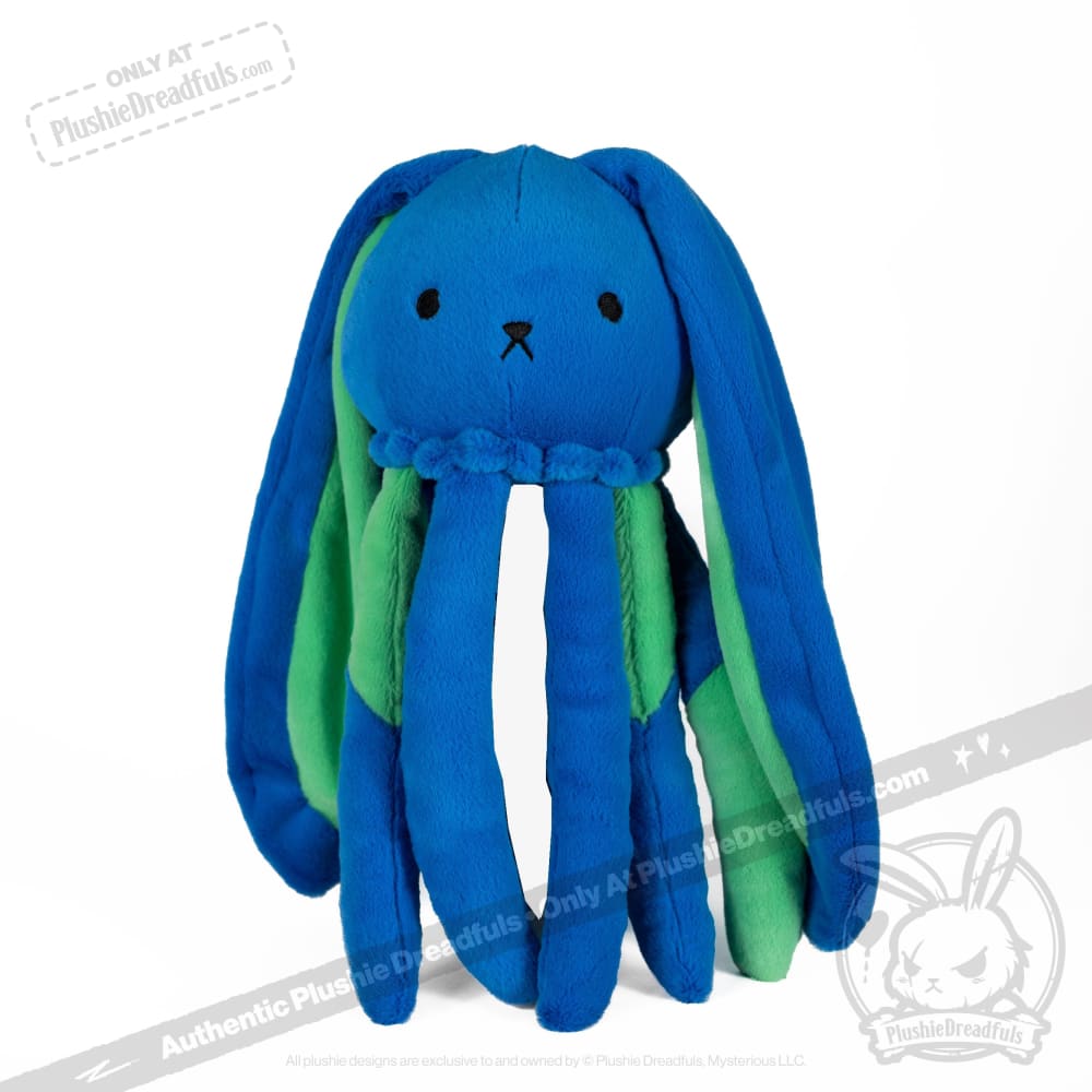 Plushie Dreadfuls Sensory Processing Disorder Jellyfish Rabbit Stuffed Animal - Soft Anxiety Relief Toy for Kids & Adults, Perfect for Therapy, Calming Sensory Needs and Emotional Support