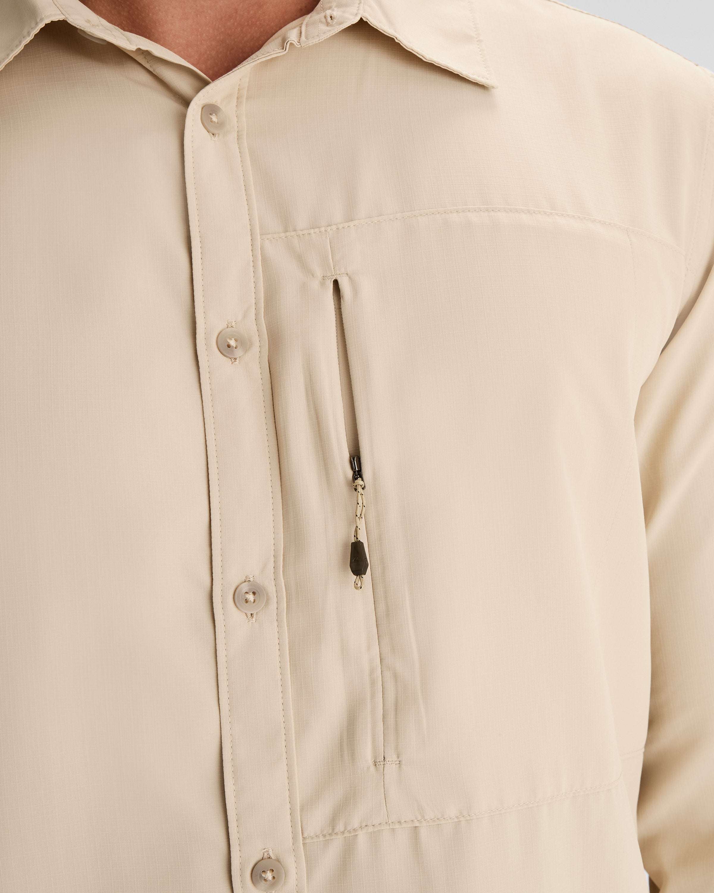 Men's SUN Scout UPF 50+ Long Sleeve Shirt v2 - Lightweight Sun Protection Fishing & Hiking Shirt for Outdoor Activities
