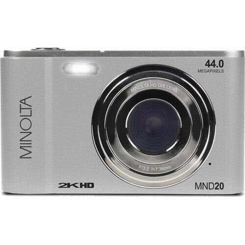 MINOLTA MND20 44MP 2.7K Ultra HD Digital Camera with 3.0